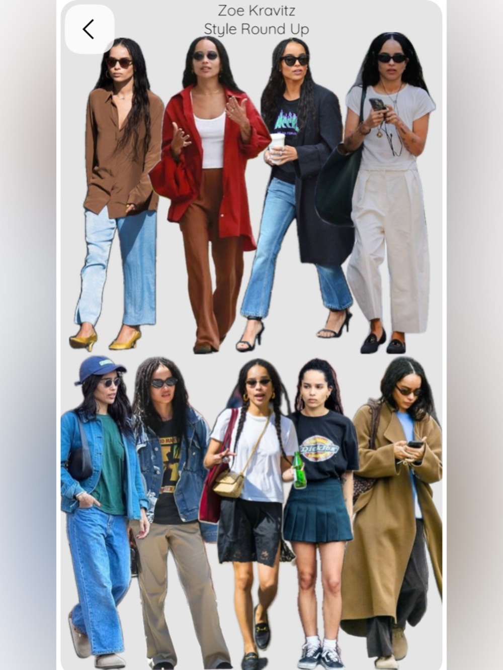 Wear it like Zoe’!